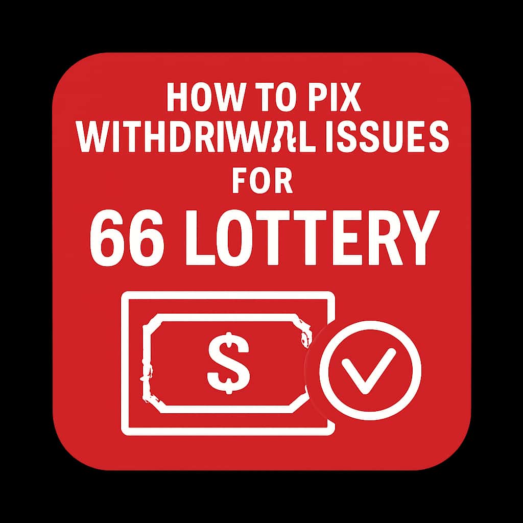 Icon representing support for withdrawal issues in 66 Lottery.