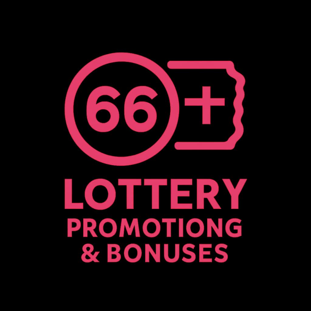 A badge symbolizing support for 66 Lottery Promotions & Bonuses.