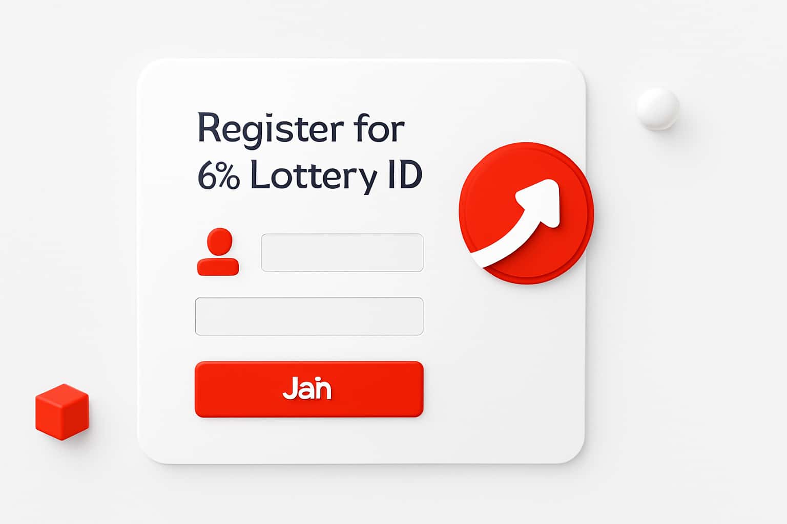 Register for 66 Lottery ID Interface